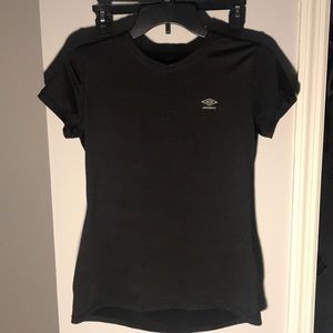 Black Umbro Workout Shirt